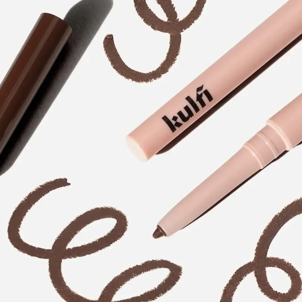 Kulfi Underlined Kajal Clean‎ Waterproof Long-Wear Eyeliner Brown Cheeky Chiku
